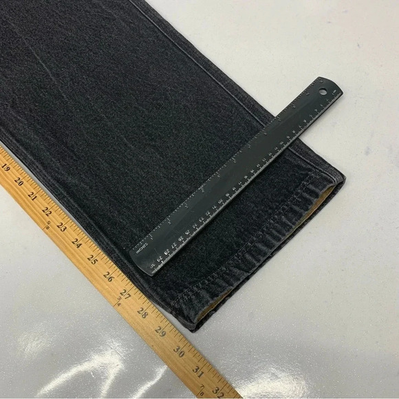 Duluth Trading Jeans Men 42x30  Black Faded Straight 100% Cotton Heavyweight‎ - Picture 12 of 12